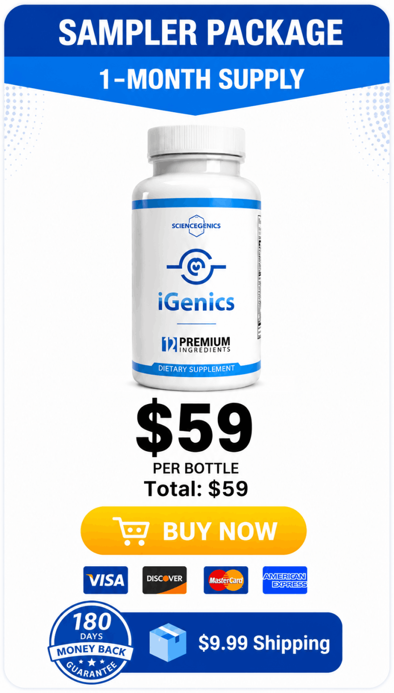 1-month supply of igenics