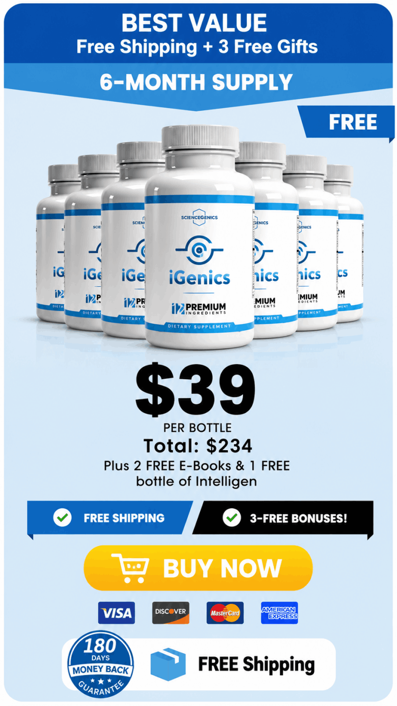 6-month supply of igenics