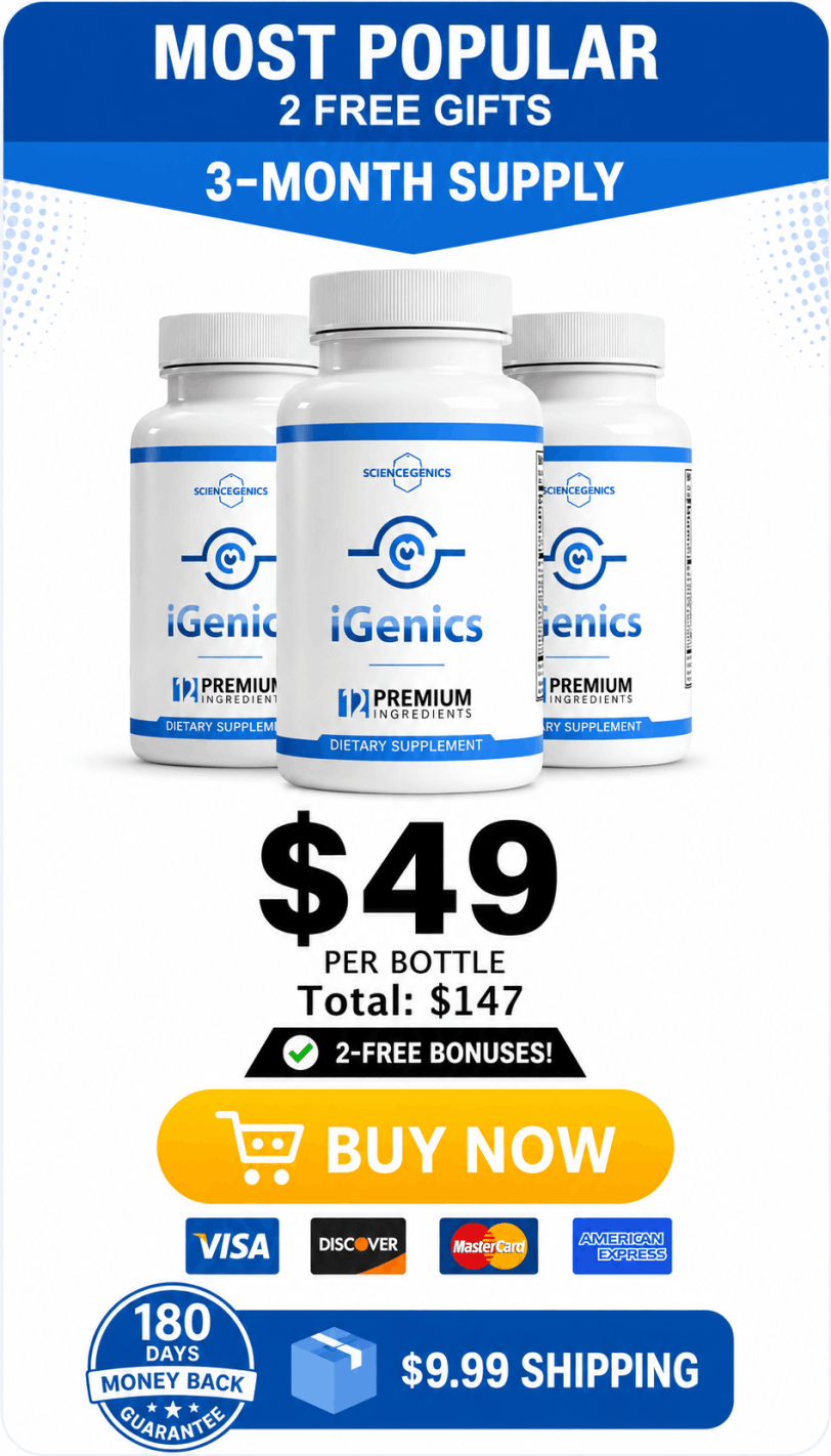 3-month supply of igenics