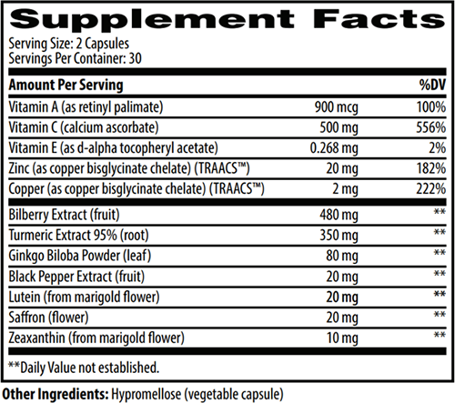 iGenics vision supplement